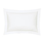 Taie d'oreiller Nocturnal Satin Blanc
