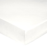 Drap Housse Nocturnal Satin Blanc