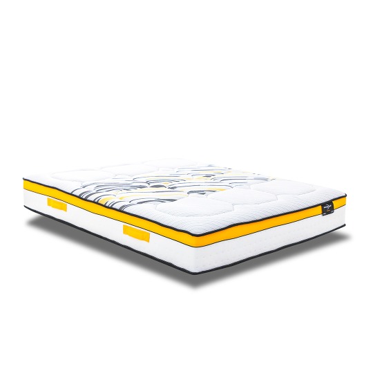 Matelas France Nuit 140x190 ressorts Ovalie H.26 cm