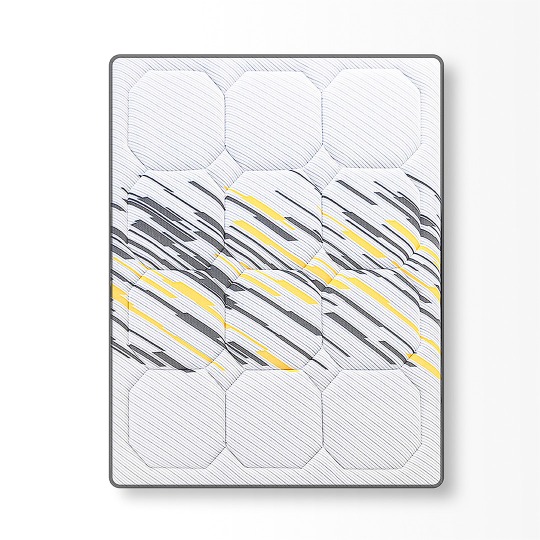 Matelas France Nuit 180x200 ressorts Ovalie H.26 cm
