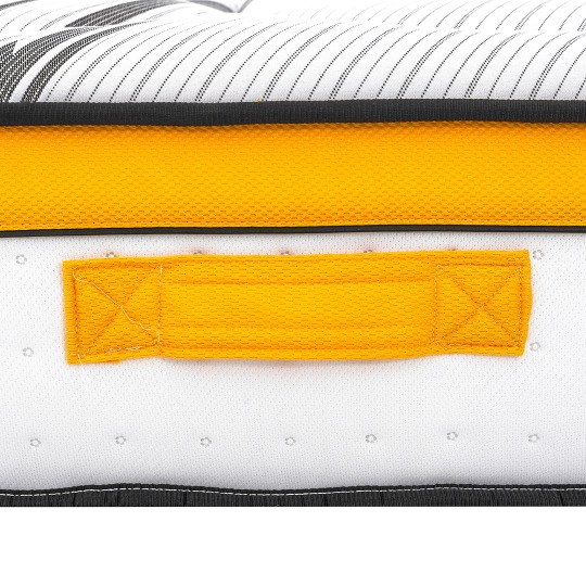 Matelas France Nuit 140x190 ressorts Ovalie H.26 cm pas cher