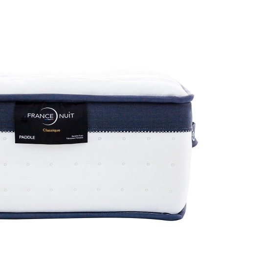 Matelas France Nuit 90x190 Paddle hybride H. 29 cm