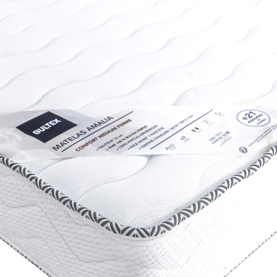 Matelas Bultex 90x190 Amalia 2 pas cher