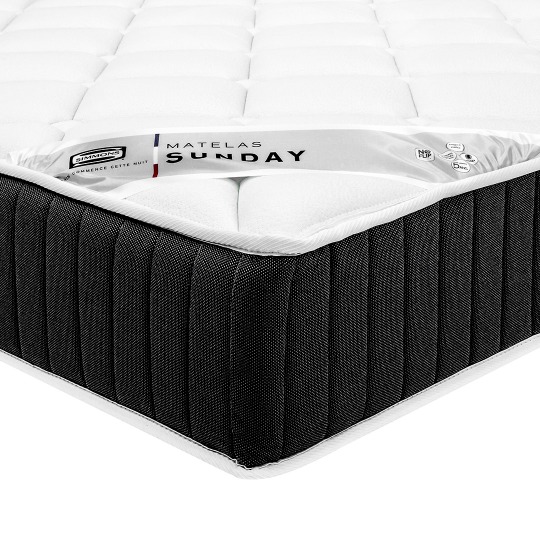 Matelas Simmons 180x200 Sunday ressorts H.21 cm pas cher